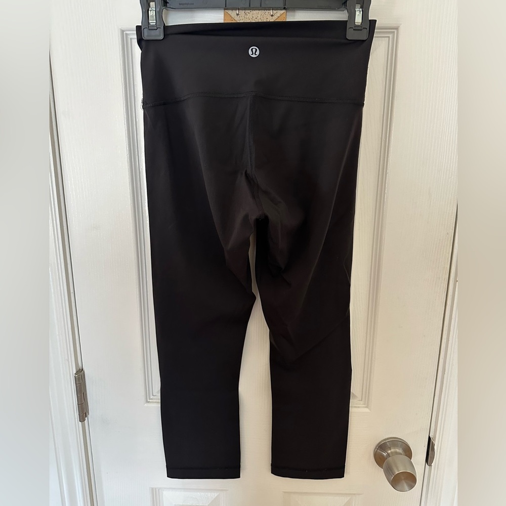 Lululemon cropped wunder train high rise leggings